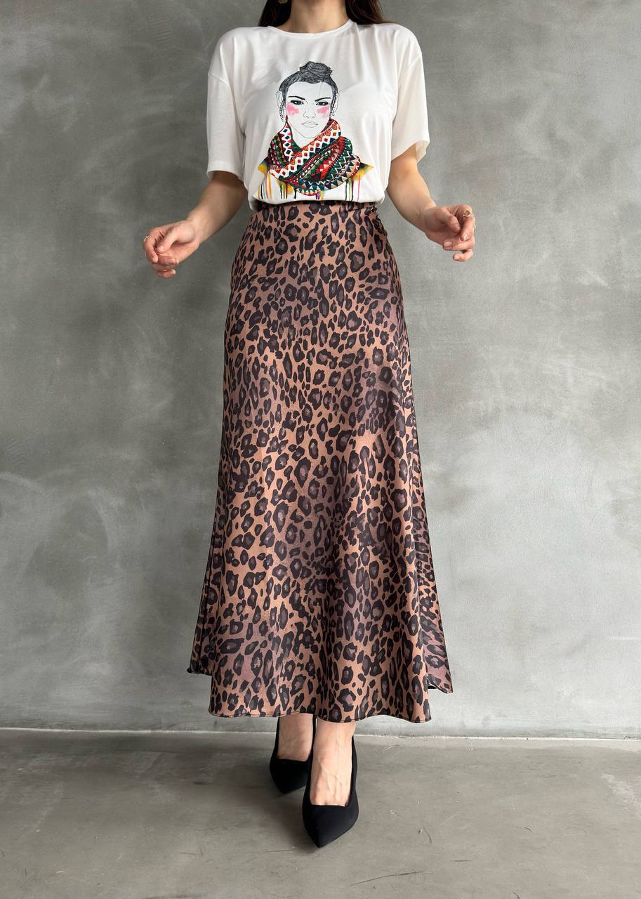 Leopard Skirt